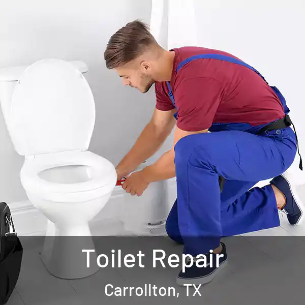  Toilet Repair Carrollton, TX